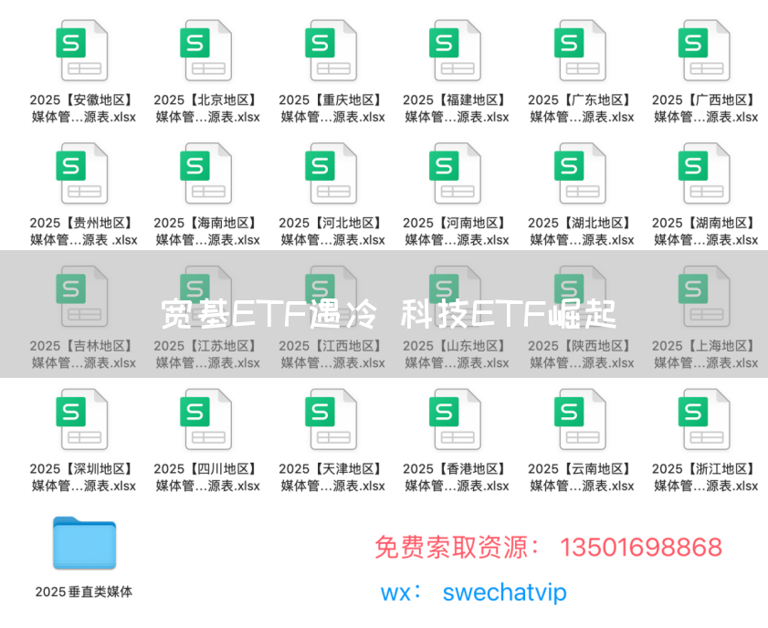 宽基ETF遇冷 科技ETF崛起