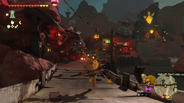 《塞尔达:王国之泪》在PC上开启光追效果 画面很华丽