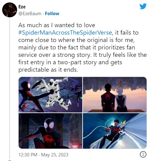 《蜘蛛侠:纵横宇宙》获超高评价(图14) 《蜘蛛侠:纵横宇宙》获超高评价(图14)