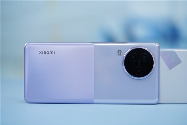 绝美双拼色+仿生双眸！小米Civi 3玫瑰紫图赏(图6)