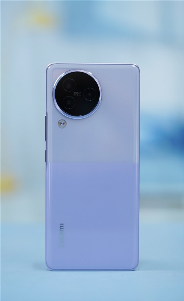 绝美双拼色+仿生双眸！小米Civi 3玫瑰紫图赏(图10)