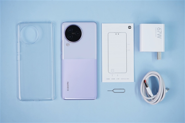 绝美双拼色+仿生双眸！小米Civi 3玫瑰紫图赏(图27)