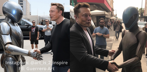 马斯克和美女机器人热吻?(图18) 马斯克和美女机器人热吻?(图18)