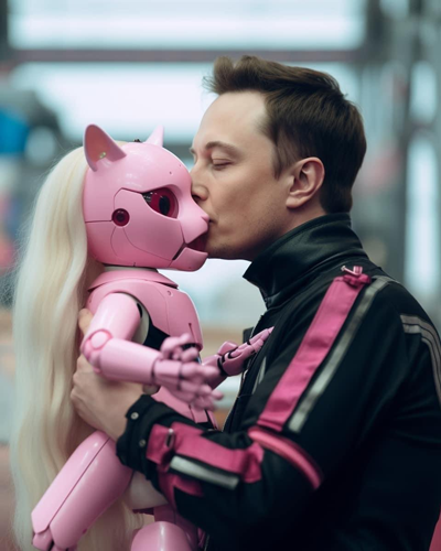 马斯克和美女机器人热吻?(图21) 马斯克和美女机器人热吻?(图21)