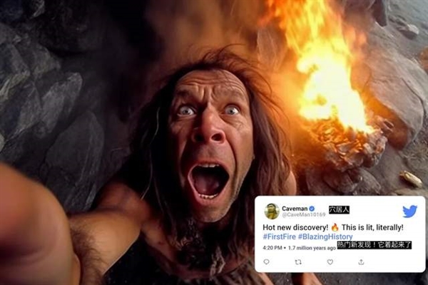 AI画图神器打造的名人自拍爆火！1万多人点赞 夏娃猫王孔子都有(图13)