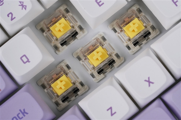 高颜值87键！影驰Keychron K8 Pro星曜娘联名键盘图赏(图15)